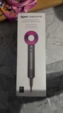 Image of Dyson Supersonic Hair Dryer Anthracite/Fuchsia Pink with Attachments