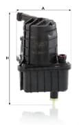 Image of MANN WK939/11X Fuel Filter