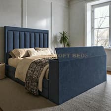 Image of Roma TV Bed Frame with Built-In TV Lift – All Sizes & Colours Available