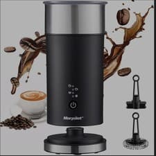 Image of Morpilot Milk Frother Electric 4 in 1 Automatic Frothers Milk Steamer MMF-827
