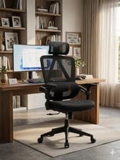 Image of Ergonomic Mesh Office Chair, High Back Swivel Desk Chair with 3D Lumbar Support
