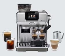 Image of Delonghi Bean to Cup Coffee Machine La Specialista EC9455.M Silver