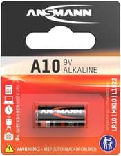 Image of ANSMANN A10 9V Alkaline Battery [Pack of 1] LR10 Ideal For Calculators, Digital
