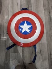 Image of Official Marvel Captain America Shield Backpack Limited Edition Rare New