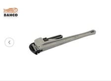 Image of Bahco 380 Traditional Aluminium Pipe Wrench 18''
