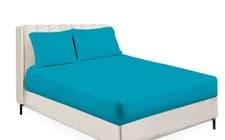 Image of Extra Deep 100% Egyptian Cotton Fitted Sheet 16"/40CM 100% 200 TC All Sizes