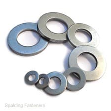 Image of Imperial Steel/Self Colour Thick Flat Washers