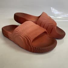Image of adidas Adilette 22 Slides Wonder Clay Pink Orange - UK 10 - NWT Brand New