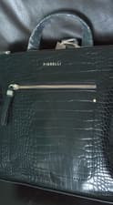 Image of Fiorelli Finley Small Backpack Black Croc RRP £49 New With Tags