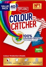 Image of Dylon Colour Catcher Max Protect Laundry Sheets Prevent Colour Run, 40 Sheets