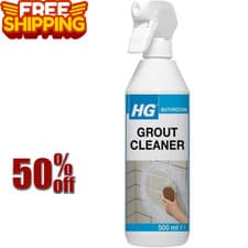 Image of HG Grout Cleaner, Ready-To-Use Tile Grouting Cleaning Spray, Removes 500ml