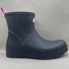 Image of Hunter Original Play Short Rubber Wellington Boots Women's Black - UK8/US10/EU42