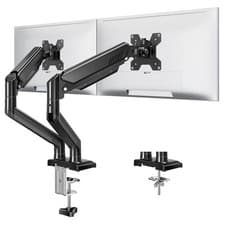 Image of MOUNTUP Dual Monitor Arm Desk Mount for 13 to 32 Inch Screens, Monitor Arms for