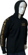 Image of EMPORIO ARMANI EA7 LONG SLEEVE REGULAR FIT SWEATSHIRT HOODED HOODIE