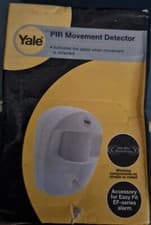Image of Yale EF-PIR Easy Fit Alarm Accessory PIR Motion Detector, White, Motion Activat