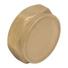 Image of PACK OF 5 - 22mm Fitting Blanking Cap - FREE Next-Day Delivery