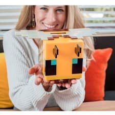 Image of Game Minecraft Role Bee LED Light Emitting Lamp Decoration Kids Birthday Gift