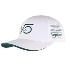 Image of Aston Martin Cognizant F1 Official Mens White Cap