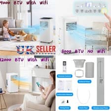 Image of 5in1 12000BTU Portable Air Conditioner Air Cooler Dehumidifier LED Touch R290
