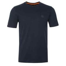 Image of Men's Hugo Boss Dark Navy Blue Box Logo T Shirt Medium RRP £49
