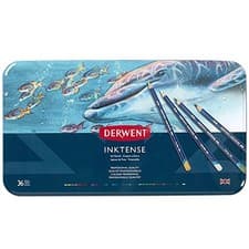 Image of Derwent watercolor pencils ink Tense pencil 36 color set 2301842