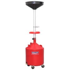 Image of Sealey AK80D Mobile Oil Drainer 80L Gravity Discharge