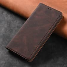 Image of Leather Flip Wallet Case For Samsung Galaxy | Cards Holder Funda Protect Cover