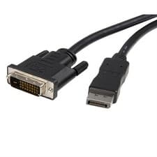 Image of StarTech 10ft (3m) DisplayPort to DVI Cable - DisplayPort to DVI Adapter Cabl...