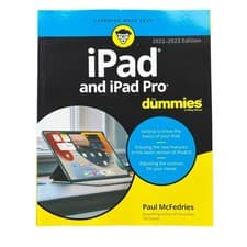 Image of iPad and iPad Pro for Dummies Book By McFedries, Paul