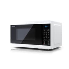 Image of Sharp YC-MS02U-W 20 Litre 800W Digital Microwave, Perfect Condition - White