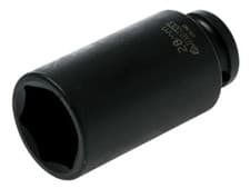 Image of Teng Deep Impact Socket Hexagon 6-Point 1/2in Drive 28mm