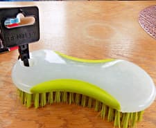Image of BENTLEY SCRUBBING BRUSH Handheld Household Hard Working Plastic Bristle NEW