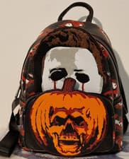 Image of Loungefly Halloween II Michael Myers Mini Backpack Cosplay Accessory Fashion