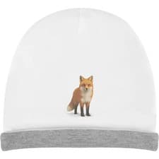 Image of 'Red Fox Standing In Snow' Kids Slouch Hat (KH00040771)