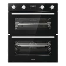 Image of Hisense BID75211BGUK Built-Under Electric Double Oven - Black BID75211BGUK