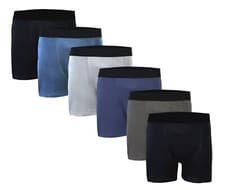 Image of Premium 100% Egyptian Cotton Mens Boxer Shorts Underwear Trunks Multi Pack