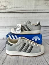 Image of Adidas Superstar II Women's UK 5 - Grey/Black / White - BNIBWT - Authentic