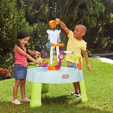 Image of Little Tikes Fountain Factory Water Table Kids Play Set & Accessories *NEW*