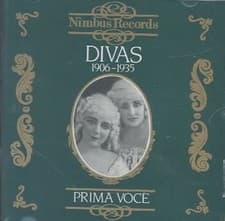 Image of Prima Voce: Divas, 1906-1935 by Divas [CD]