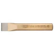 Image of Draper Expert Flat Cold Chisel Hardened Chrome Vanadium Steel 16 x 100mm