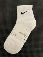 Image of NIKE SOCKS 3 PAIRS PACK - LIGHTWEIGHT CREW ANKLE MENS WOMENS SPORTS UK MEDIUM 