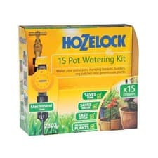 Image of Hozelock 15 Pot Automatic Garden Watering Irrigation Kit- 2802 Automatic Off