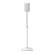 Image of White SANUS Single Height-Adjustable Speaker Stand WSSE1A1 For Sonos Era 100™
