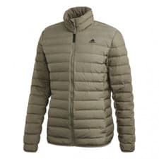 Image of ADIDAS VARILITE DOWN FILLED PUFFA JACKET/COAT MENS - KHAKI - SMALL - BNWT