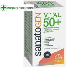 Image of SANATOGEN VITAL 50+ MULTIVITAMIN 30 TABLETS - SAME DAY DISPATCH