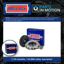 Image of Clutch Kit 3pc (Cover+Plate+Releaser) HK2339 Borg & Beck Top Quality Guaranteed