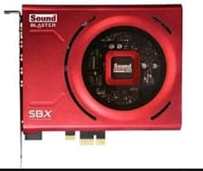 Image of Creative Sound Blaster Z SE PCI-E Gaming Sound Card High Performance DAC