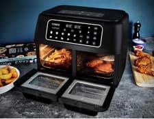Image of Tower T17102 Vortx Vizion Dual Compartment Air Fryer Oven with Digital Touch
