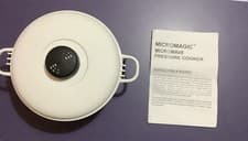 Image of Microwave Pressure Cooker, New With Instructions And Suggested Recipes