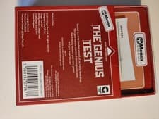 Image of Mensa Genius Test By Ginger Fox, 50 Card Pack, New And Sealed